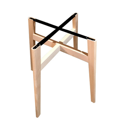 实木桌腿支架简约桌腿画桌台架桌架餐桌脚创意支架榉木家具配件