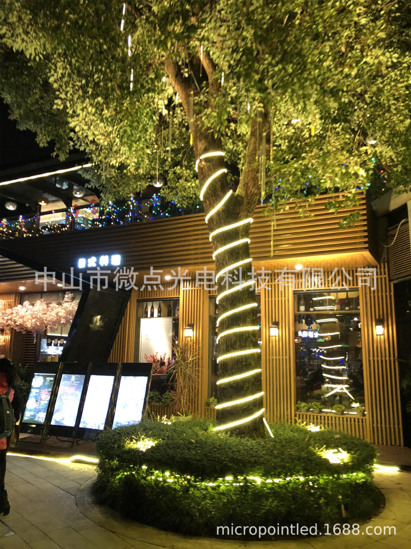 三年质保厂家直销2835led高压灯带正白暖白绝缘防水室外软灯条