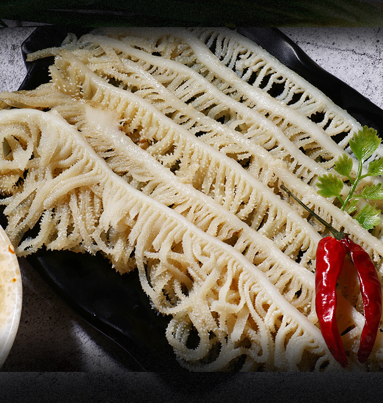 白千层肚厂家供应牛百叶自助餐火锅食材新鲜牛毛肚千层肚批发