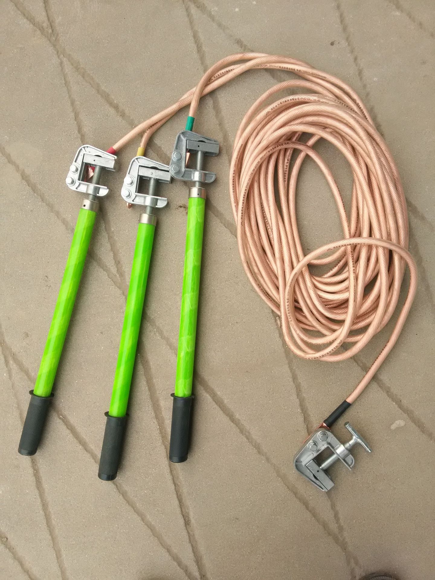 金河电力高低压10kv接地线厂家可定制配电室35kv接地棒