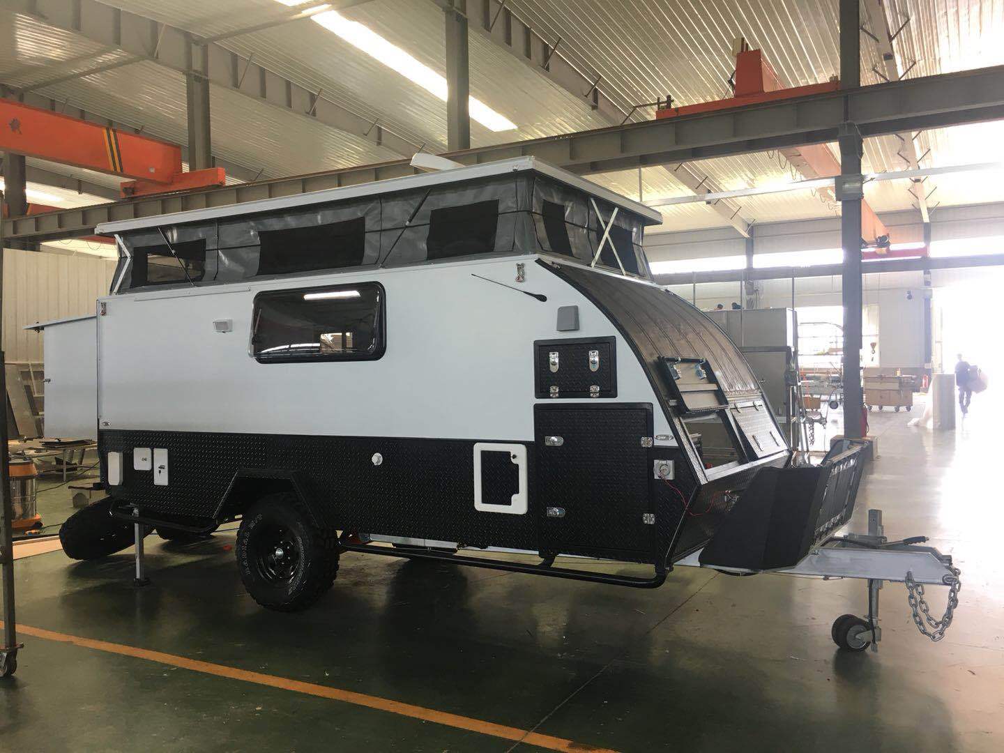 15ft澳式升顶房车 15尺拖挂升顶房车15ft