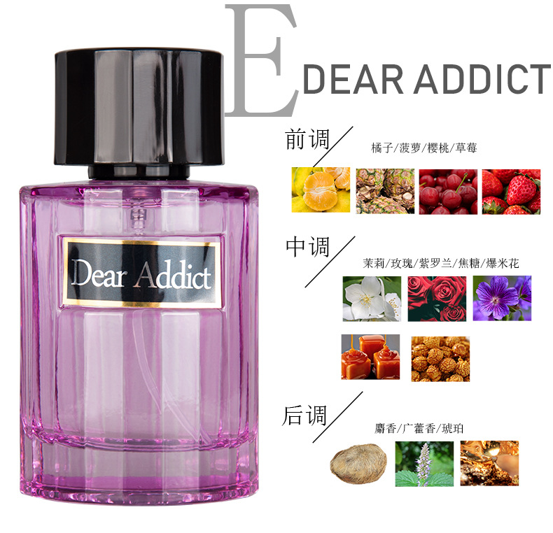 Cross-Border Supply Men's Perfume Lasting Fragrance Large Capacity 100ml European and American Perfume Factory Wholesale Thailand Vietnam