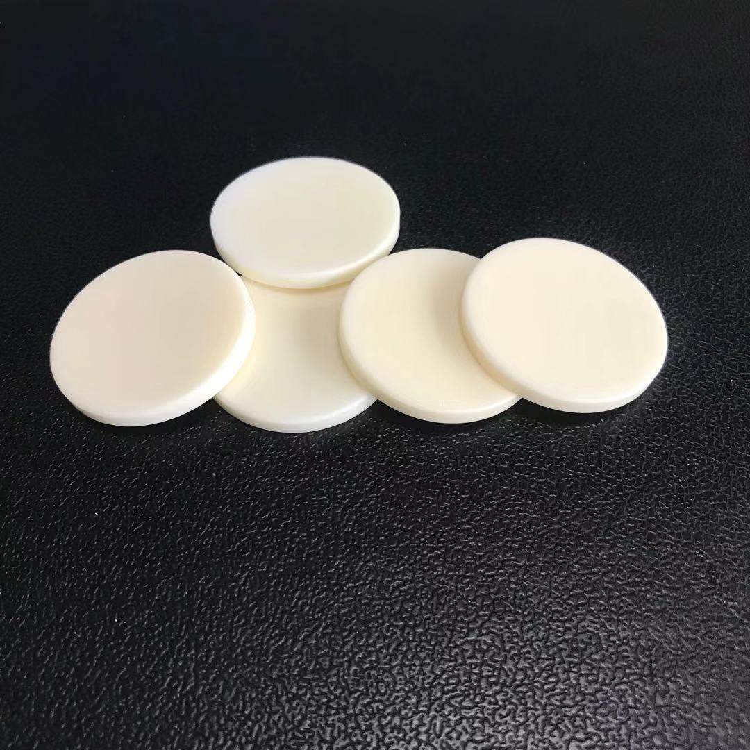 99氧化铝陶瓷片干压成型单面镜面抛光耐高温耐磨片