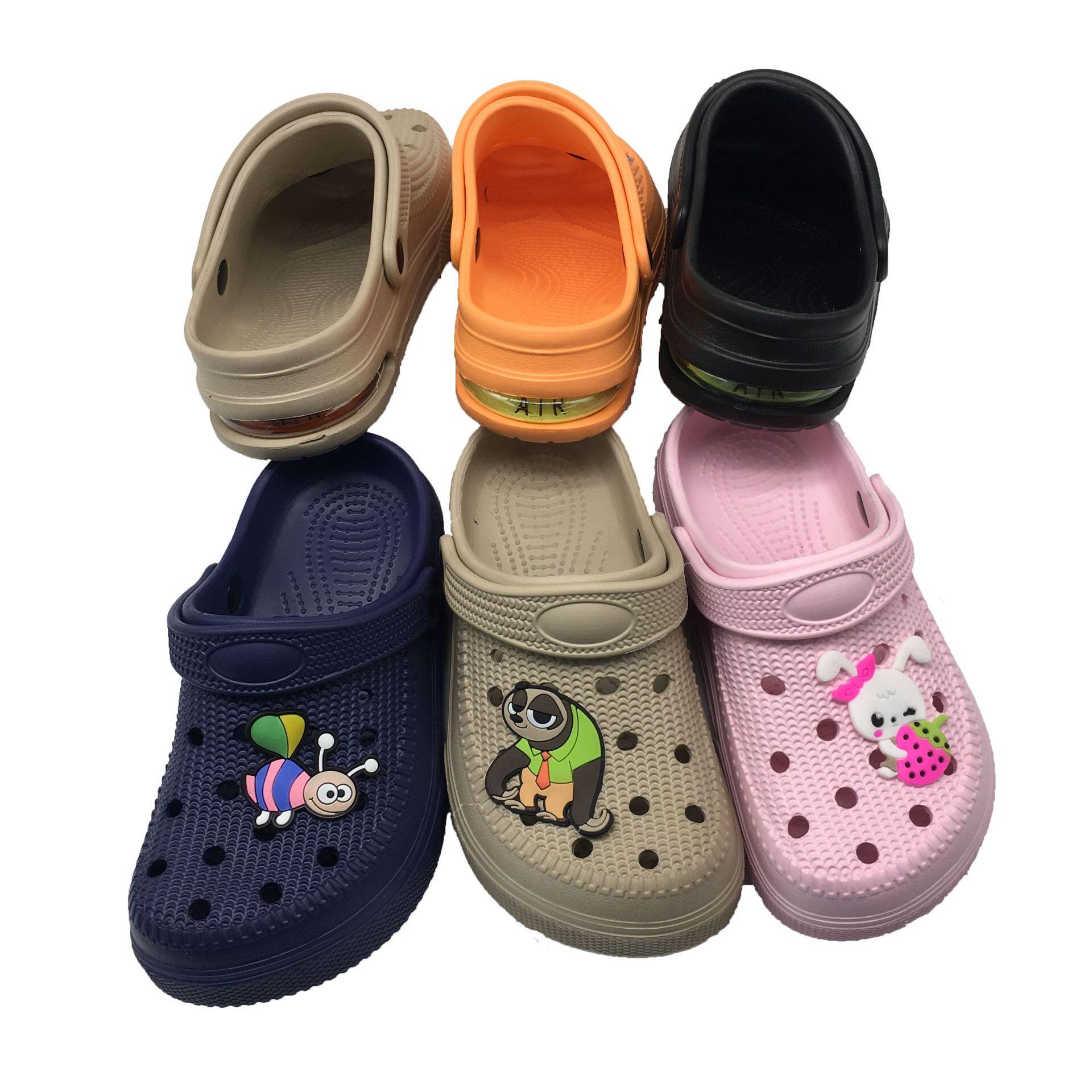 2020夏卡通男女童沙滩洞洞鞋小孩气垫花园鞋儿童拖鞋