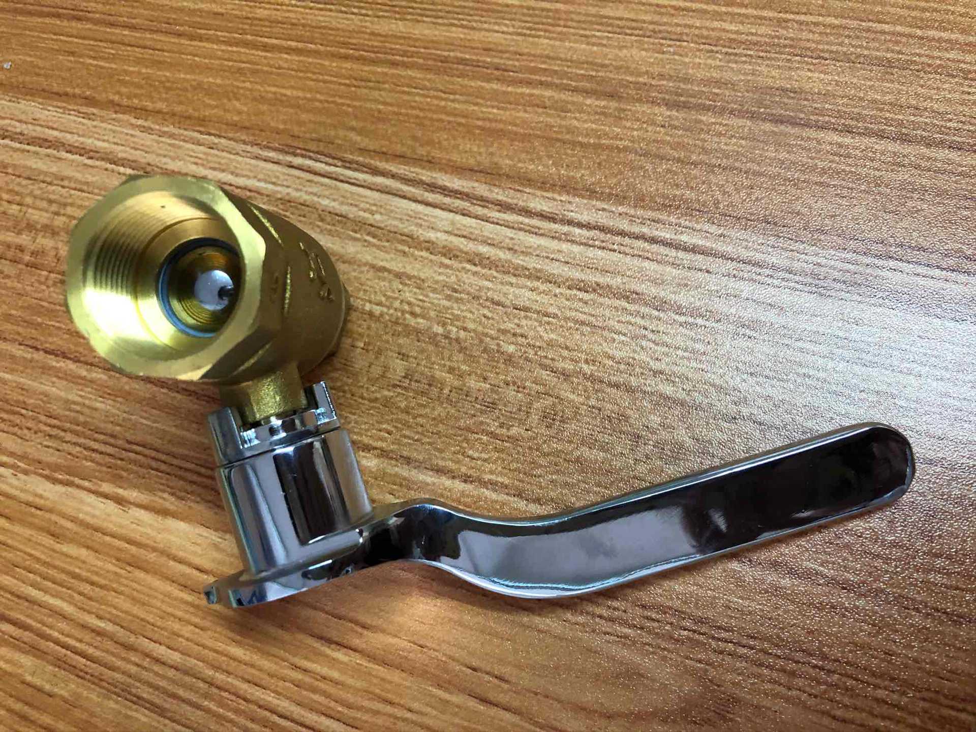 永德信锌手柄黄铜 灶前阀 永德信燃气手柄球阀