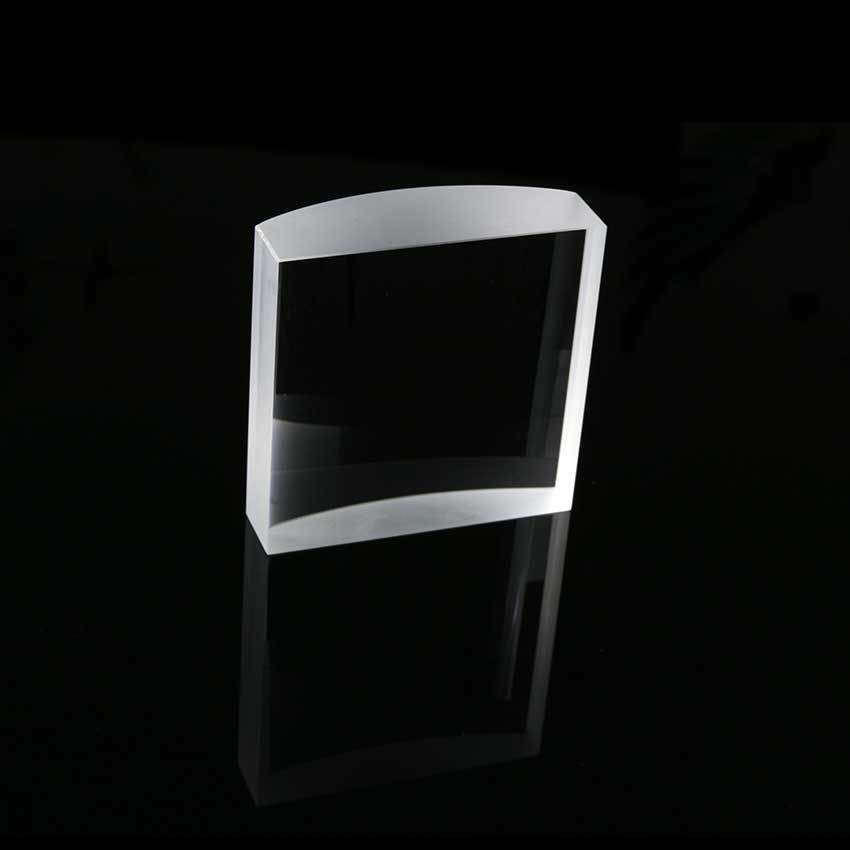 光学玻璃平凸柱面透镜 直径52mm曲率半径54.274mm波长632.