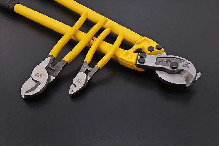 厂家直销五鑫绝缘剪线钳 省力线缆钳手动电缆剪防爆重型电缆剪刀