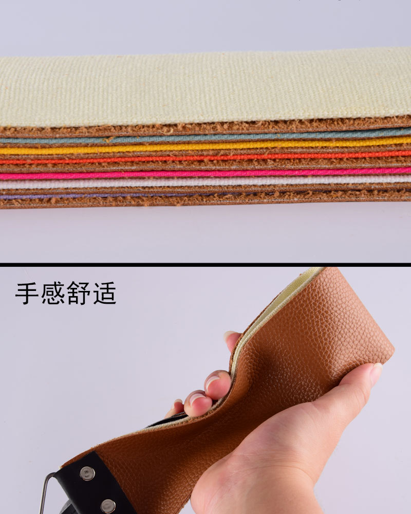 热销 老式剃刀磨刀布 老式剃刀布擦刀布荡刀布 双面可用磨口刀布