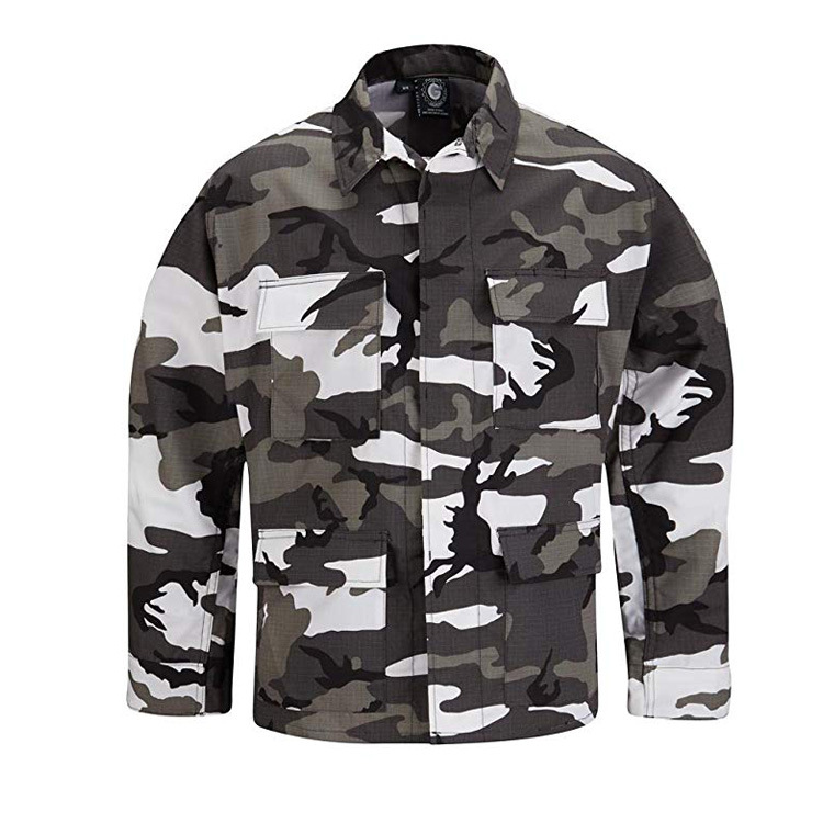 军迷bdu虎斑迷彩服户外拓展训练作训服 二代mc战术cp迷彩服套装