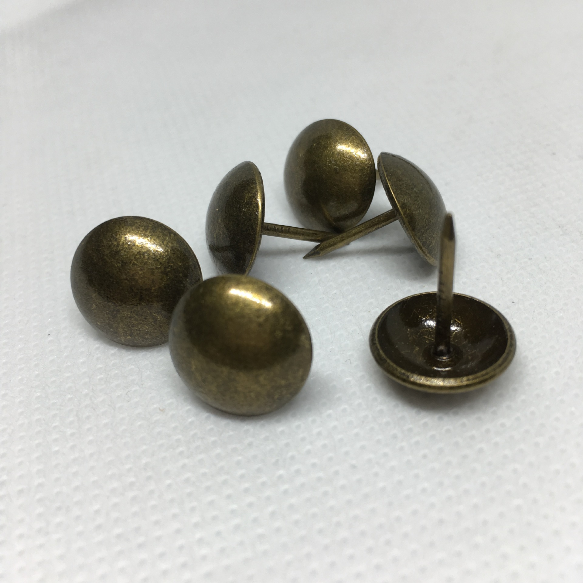 复古泡钉16mm家具平面沙发装饰门钉装潢铜钉仿古泡钉白色钉子