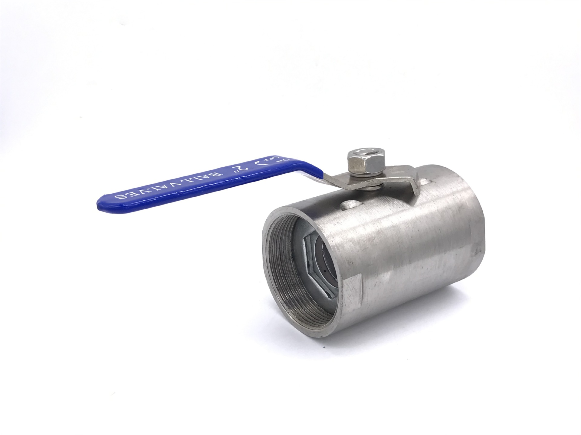 厂家直销dn15 dn20 dn25 dn32 dn40 dn50双内丝不锈钢球阀 二片式