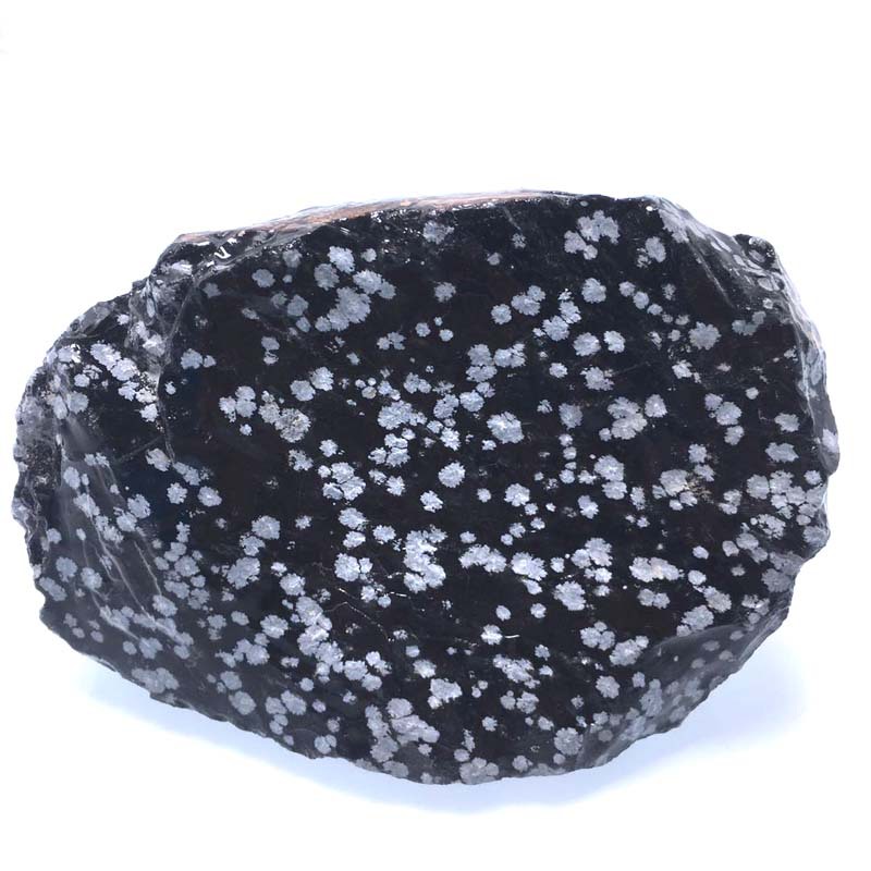 雪花石 雕刻 做球 工艺品原料 雪花黑曜石原石