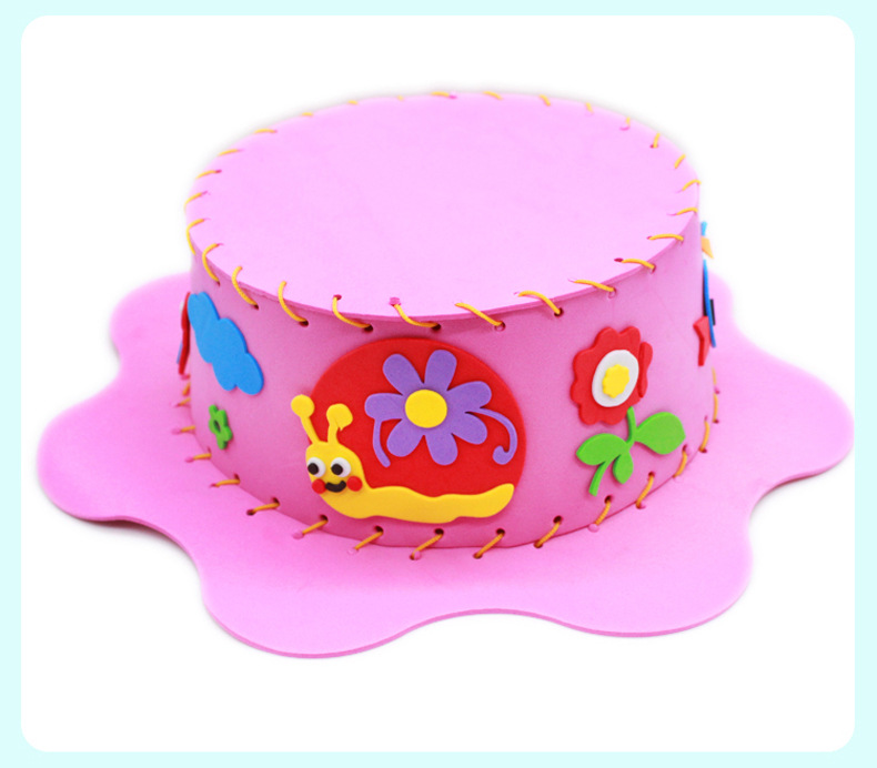 温馨提示:主要材质是eva海绵纸的,刚打开的时候会有一点味道,通风散下