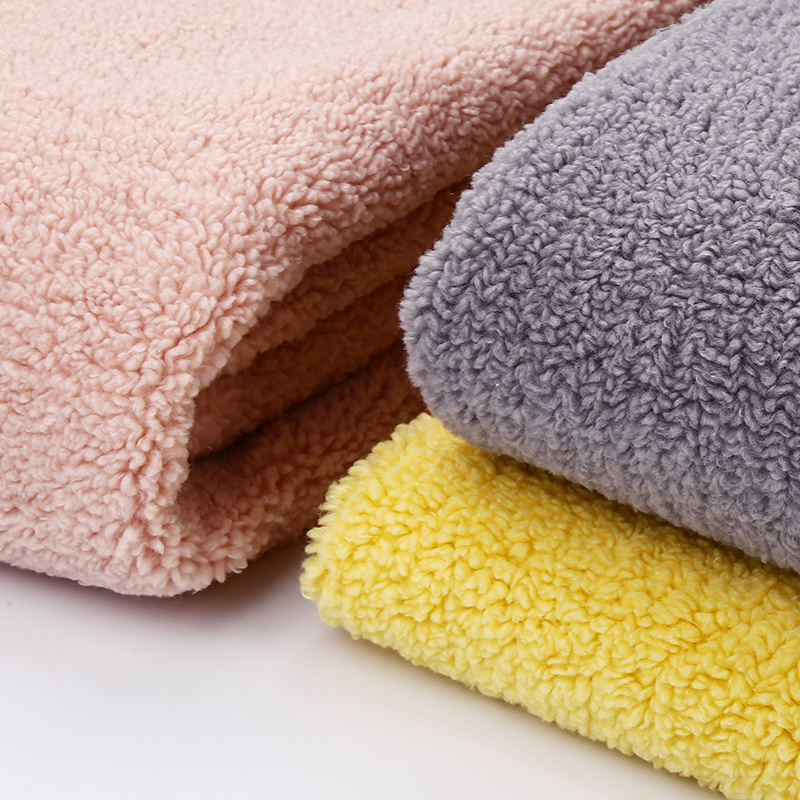 颗粒羊绒小麦穗绒纬编麦穗绒 服装玩具面料小麦穗超柔面料定制