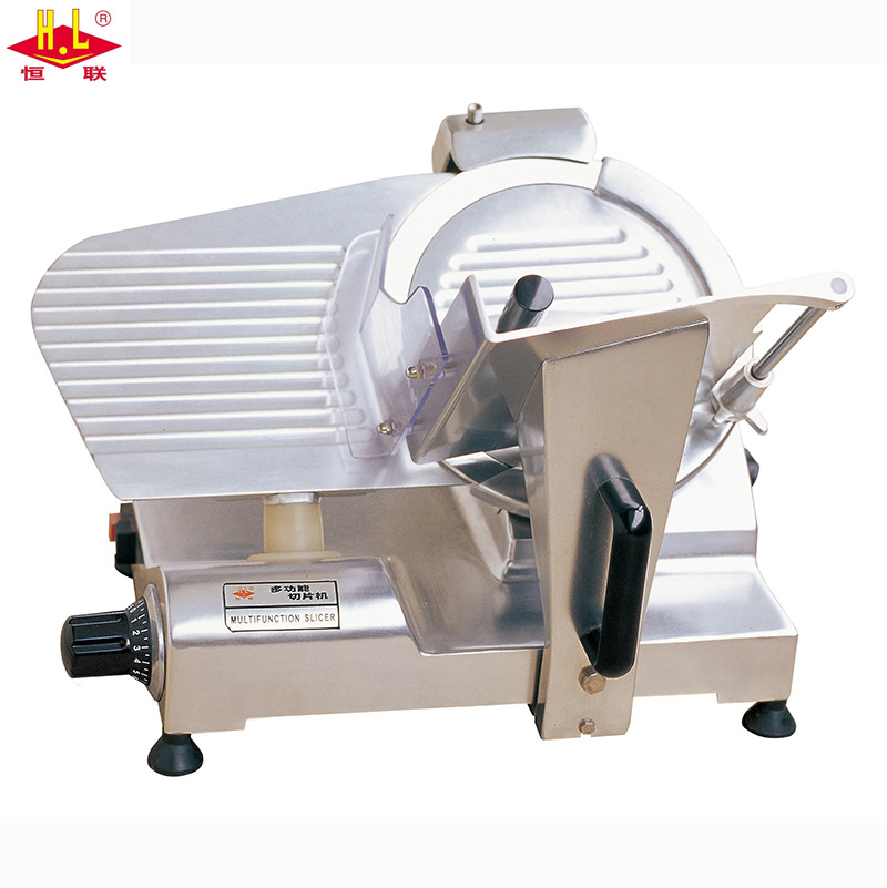 恒联qp25/30切肉片机 商用冻肉切片机大型切牛肉卷机器切羊肉片机