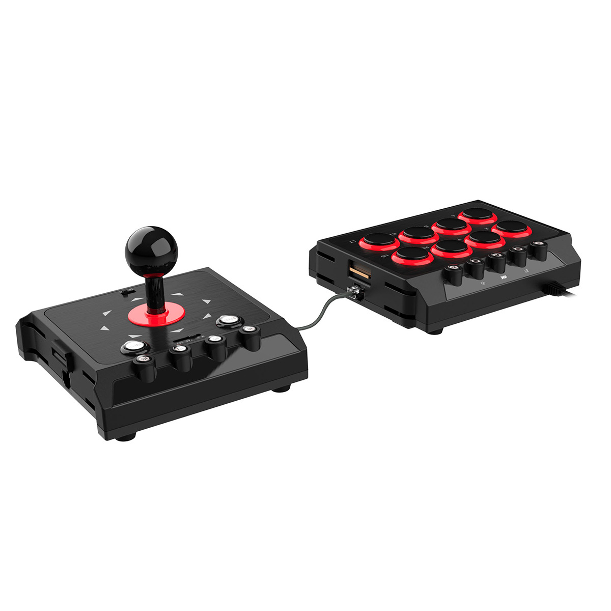 ipega 9059电竞电脑格斗摇杆switch/ps4/ps3兼容拳王街霸手柄