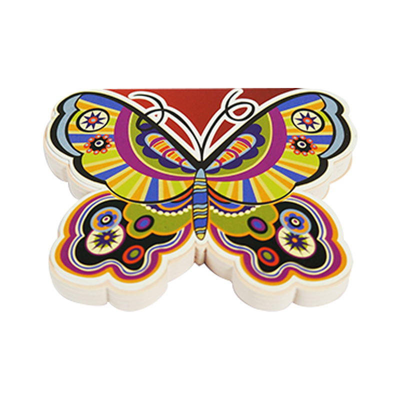 儿童出版书本印刷早教书卡通异形图书diy手工对裱卡书籍