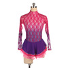 Pattern Skate clothing Skating Costume customized children adult girl match level examination skirt Gradient Lace Pattern Skate clothing Skating Costume customized children adult girl match level examination skirt Gradient Lace