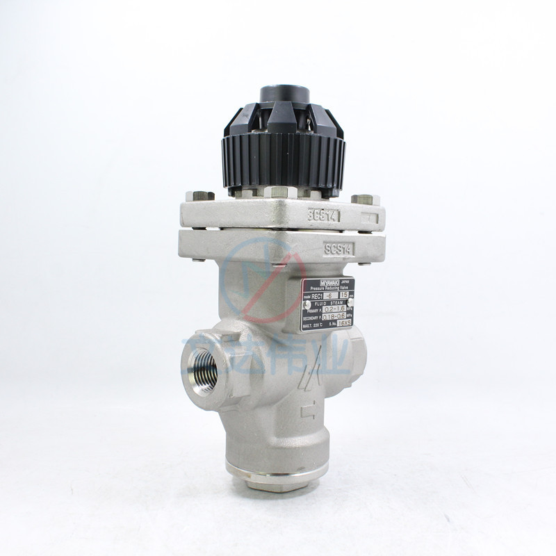 日本miyawaki宫胁不锈钢蒸汽减压阀rec1丝扣蒸汽调压阀稳压阀原装