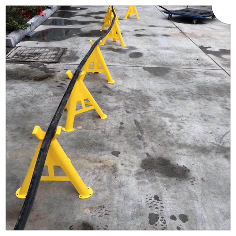 pvc玻璃钢 塑料电缆支架固定支架 地面工地电线三角支架放线架