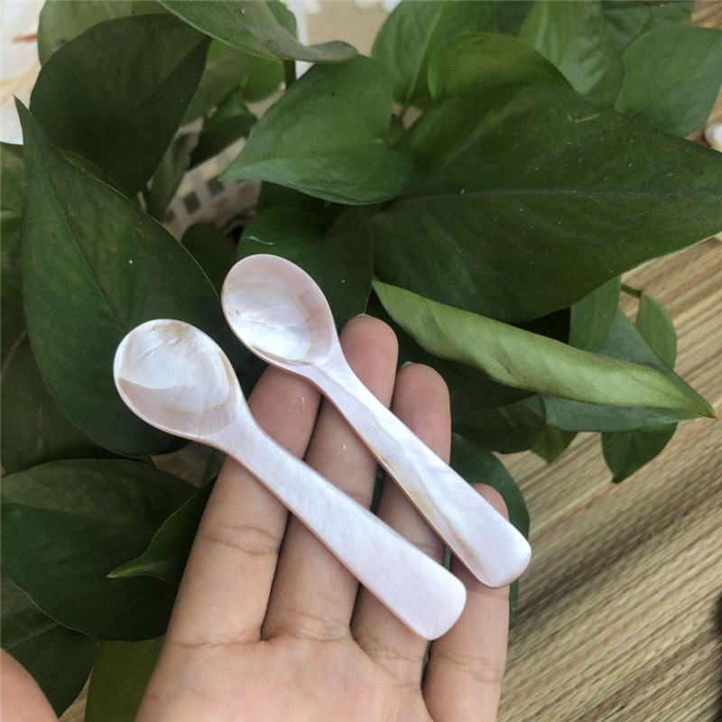 冰激凌餐具匙羮盒勺子厘米深海酒店居家咖啡色调料贝壳9勺子创意