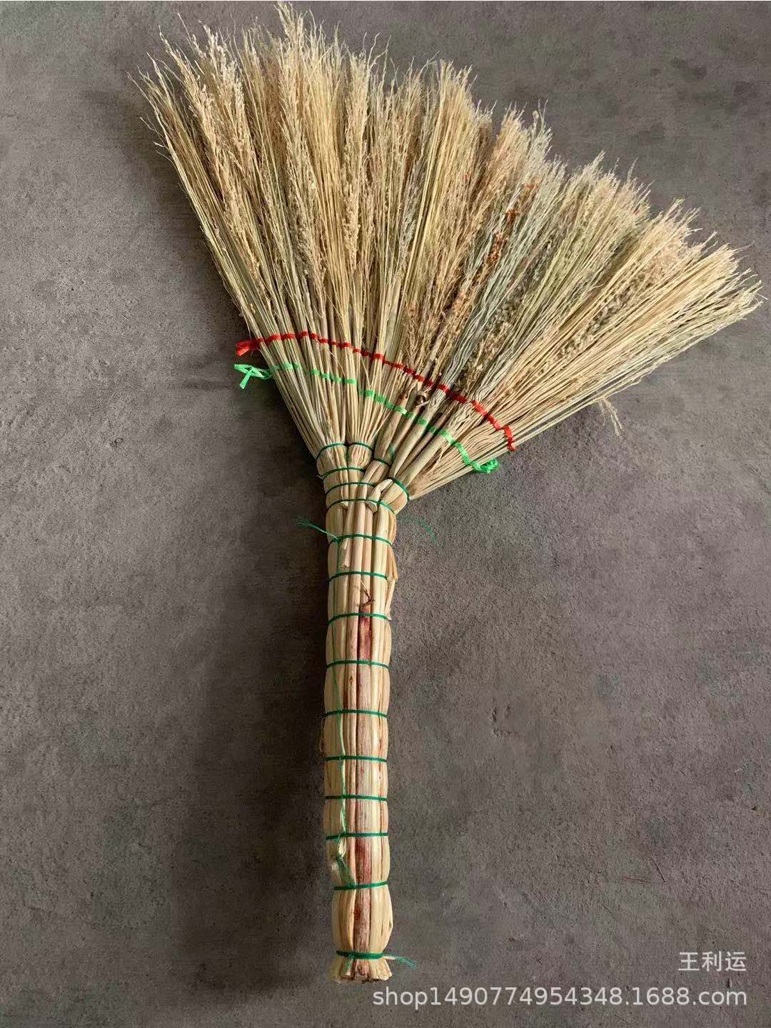 批发漂白笤帚白高粱笤把大扫帚纯苗笤帚加大号1斤重高粱扫把
