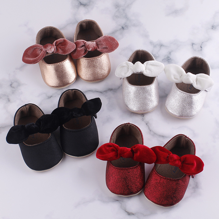 Baby's Shoes Baby Shoes Casual Korean Style Baby's Shoes Toddler Shoes Rubber Sole Non-Slip Baby Toddler Shoes 0 -- 1