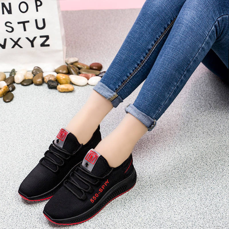 Spring and Summer New Old Beijing Women's Shoes Running Sneaker Soft Bottom Stall Casual Shoes Flat Bottom Pumps Foreign Trade Women's Shoes Generation Hair