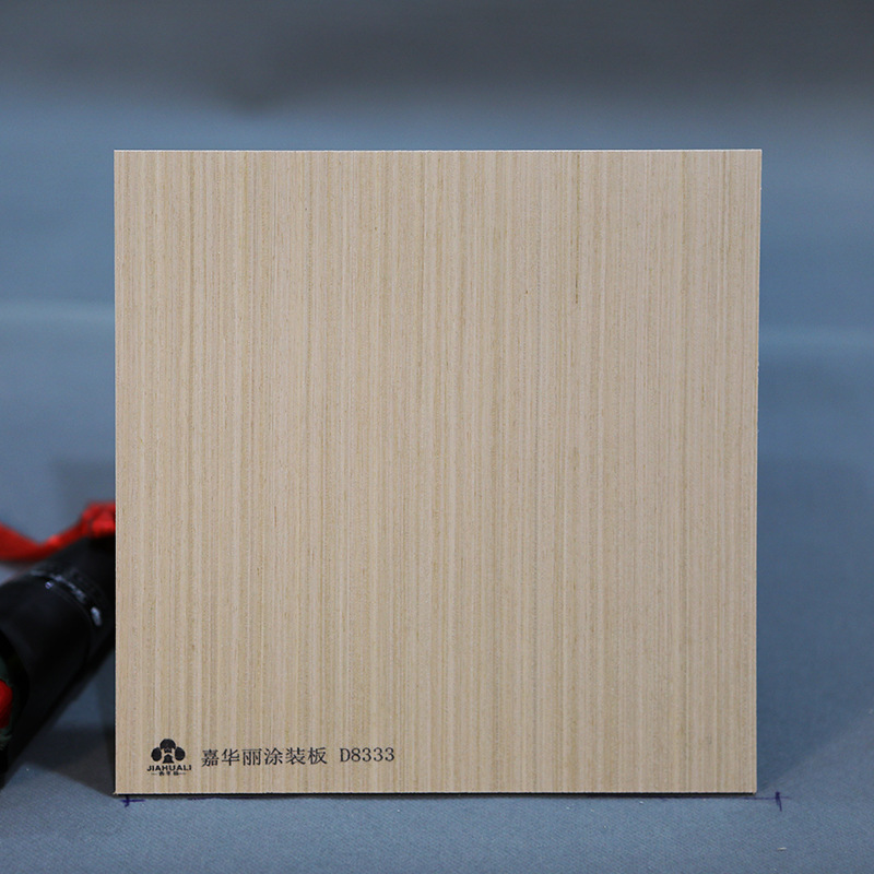 d8333白杨木直纹饰面板 家装客厅卧室地板 嘉华丽直纹木饰面板