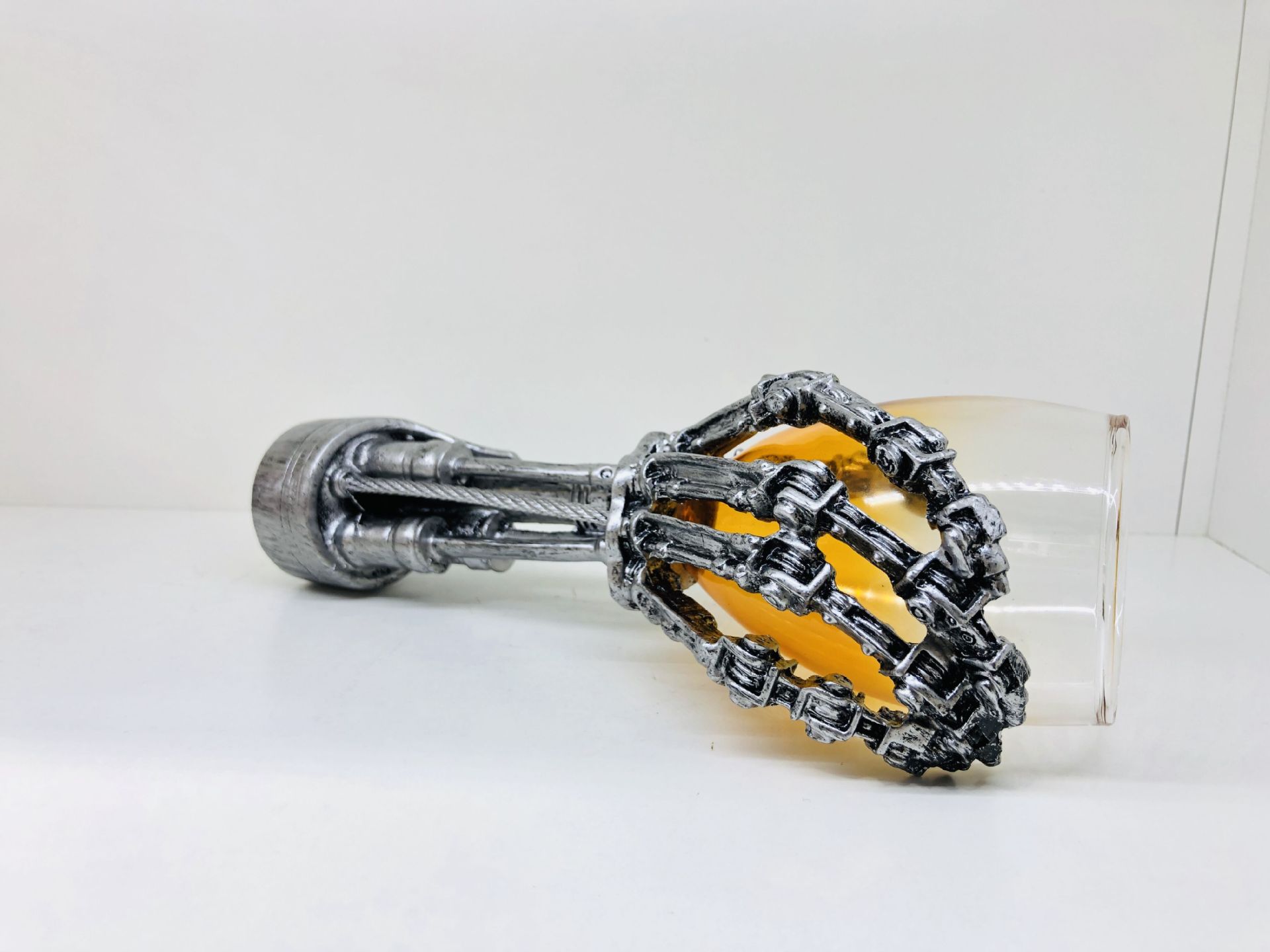 机械手臂杯 鹰爪高脚杯 金色 银色 铁色 系列酒吧杯子 水杯饮料杯