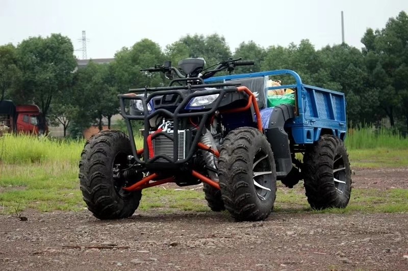 新款宗申250水冷四驱带斗沙滩车摩托车全地形越野摩托 农用车夫车