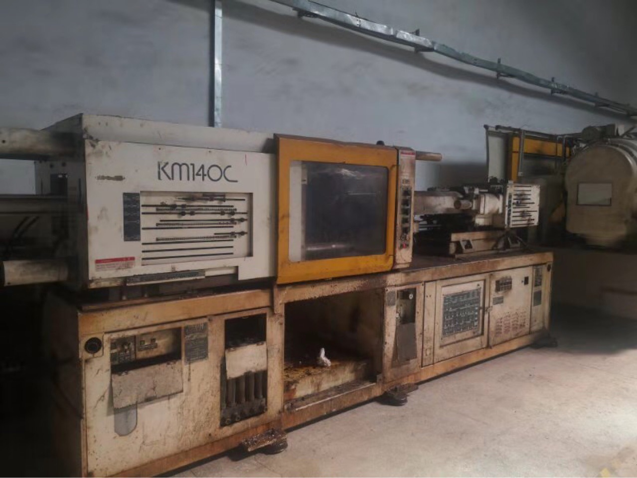 转让二手日本川口注塑机,k140c,k180c