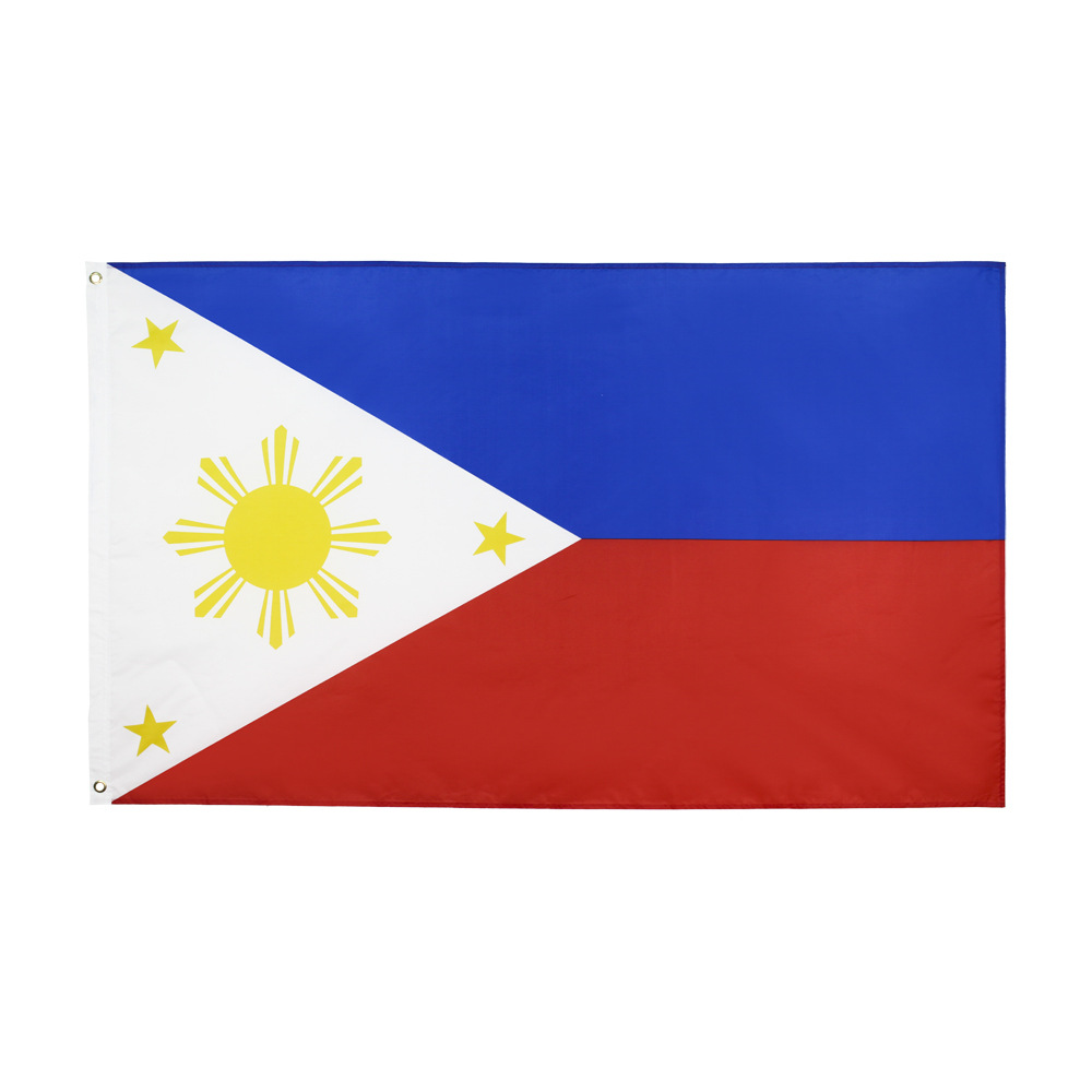 跨境货源 亚马逊 速卖通 厂家现货批发90*150cm 菲律宾国旗