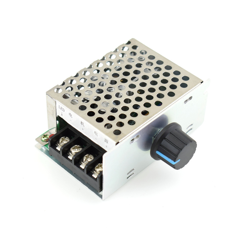 直流电机脉宽调速器 pwm无极变速开关 9v12v24v36v48v60v通用20a