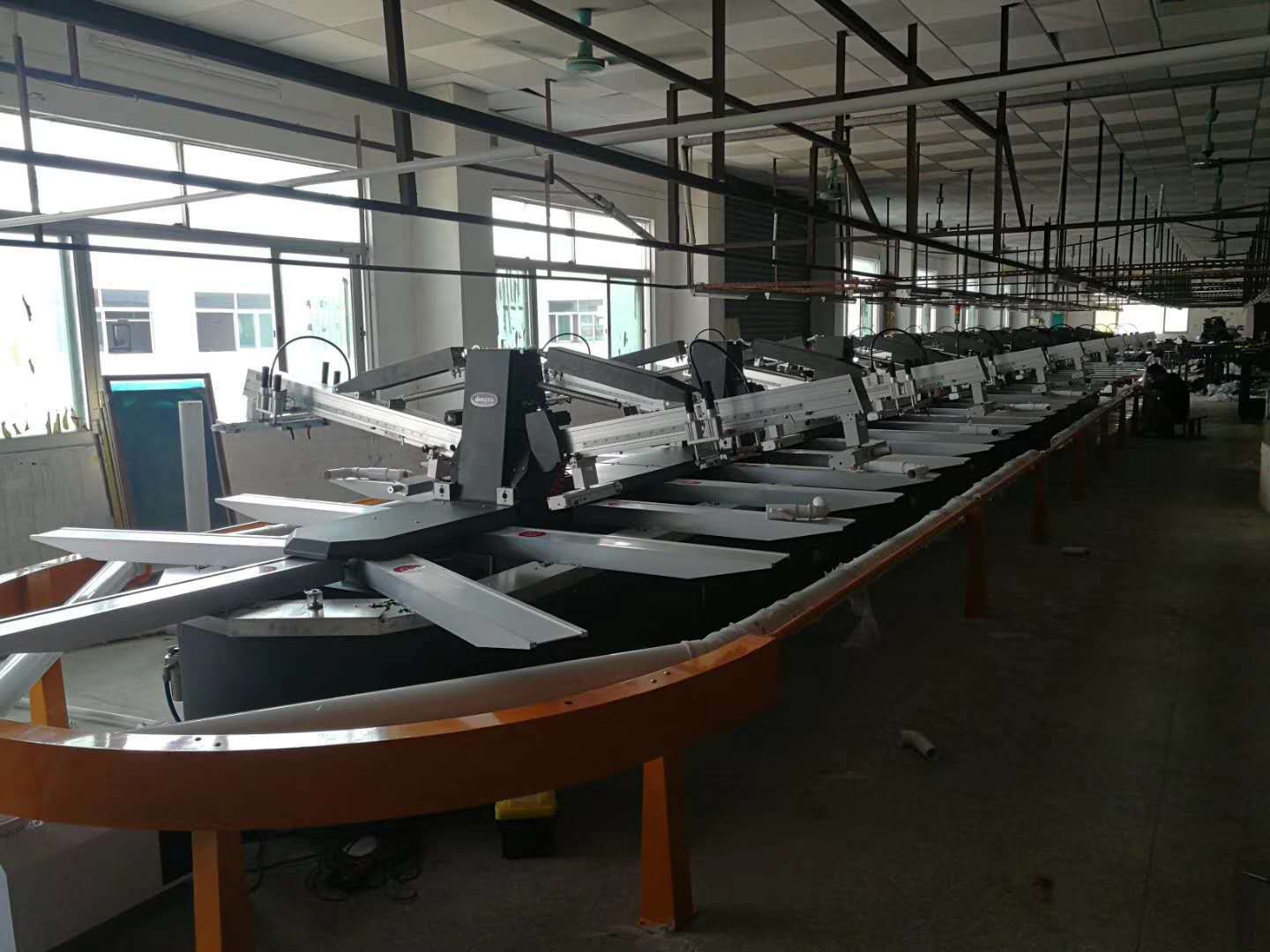 椭圆机 片装印花机 椭圆印花机载片