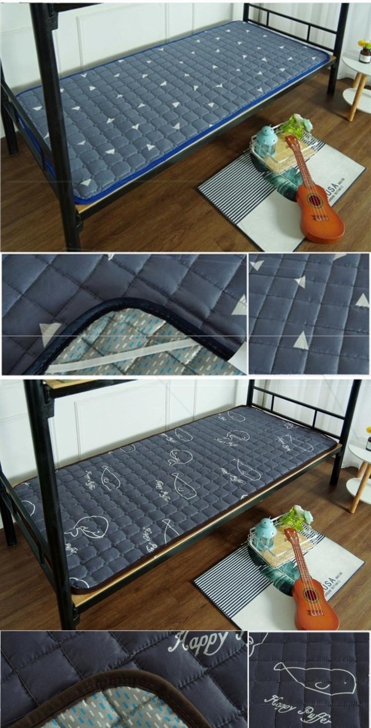 大学生宿舍床垫冬夏两用四季90单人天加厚寝室榻榻米床垫睡觉柔软