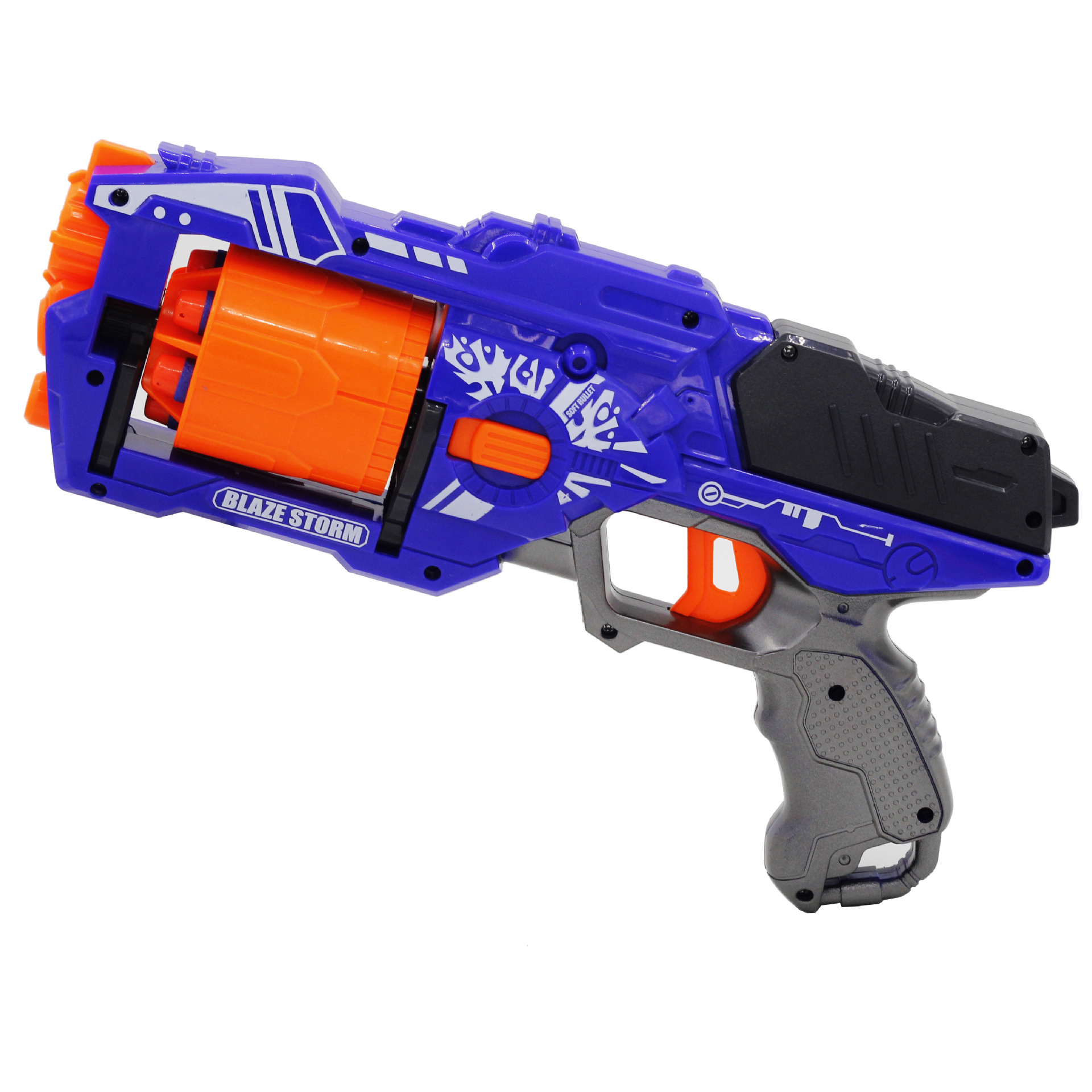 手动软弹枪发射软弹玩具枪手枪