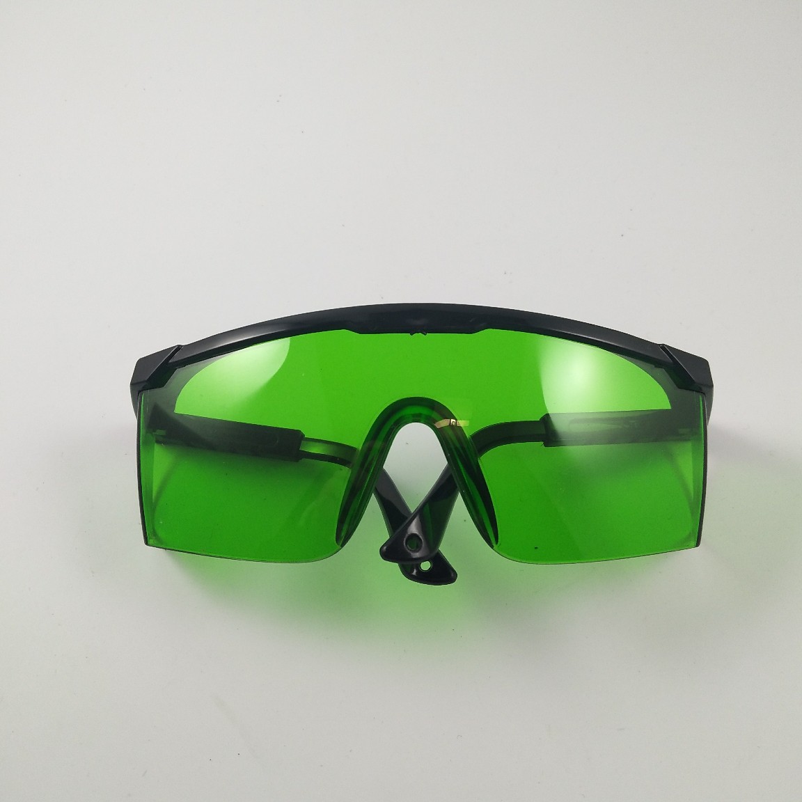 可伸缩眼镜绿色激光防护镜护目镜防冲击劳保镜