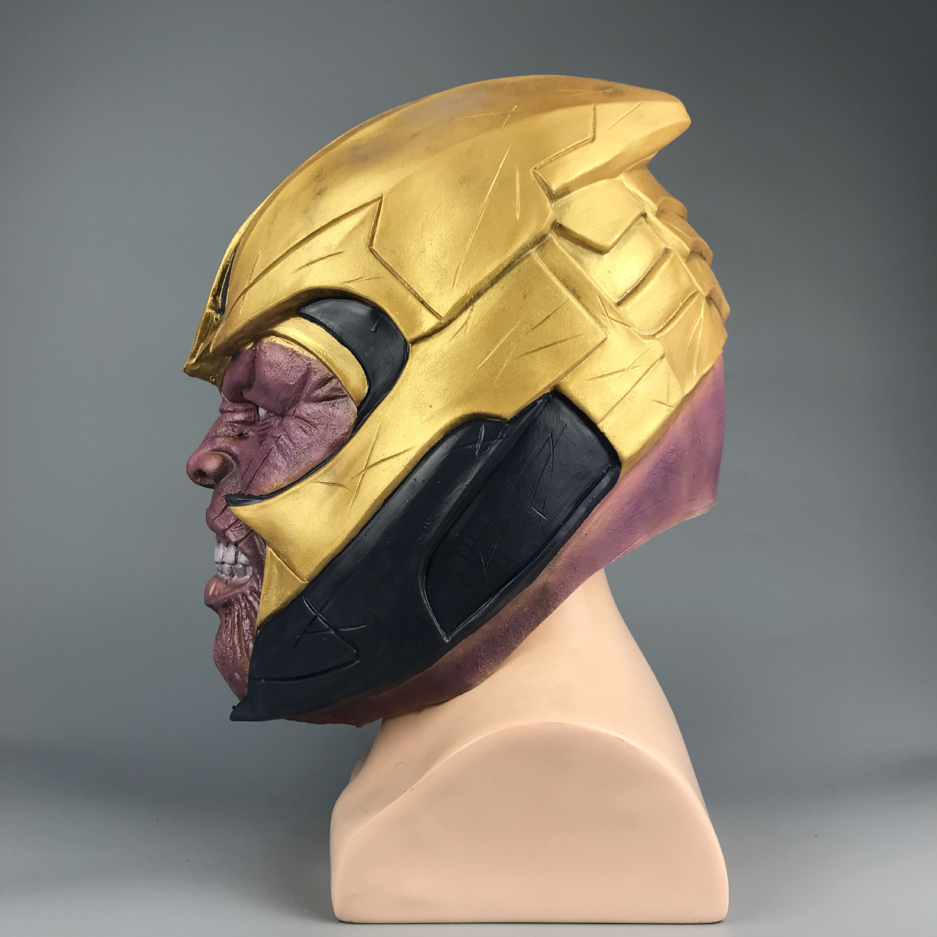 电影周边 新灭款霸面具头盔 二代 万圣节乳胶头套