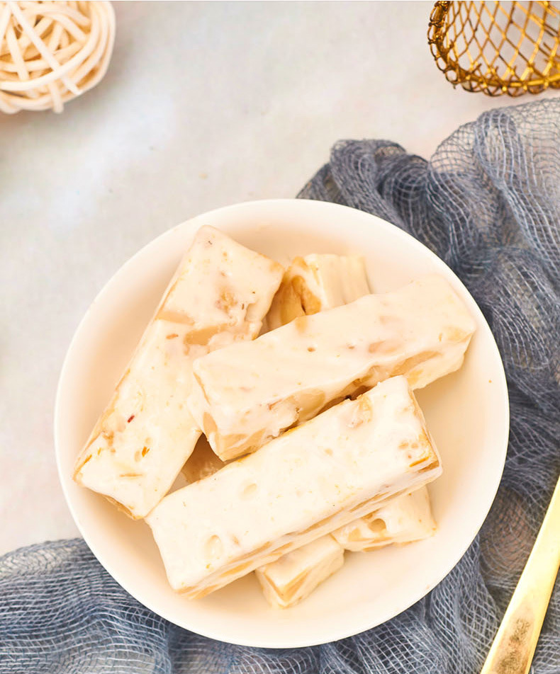 台式咸牛轧糖果传统工艺手工花生牛扎糖精美糖果厂家批发