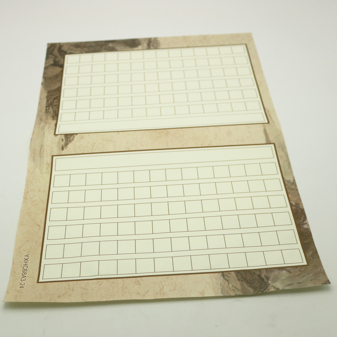 批发新艺欣a3硬笔书法纸作品纸比赛用纸钢笔练字纸一包格式混装