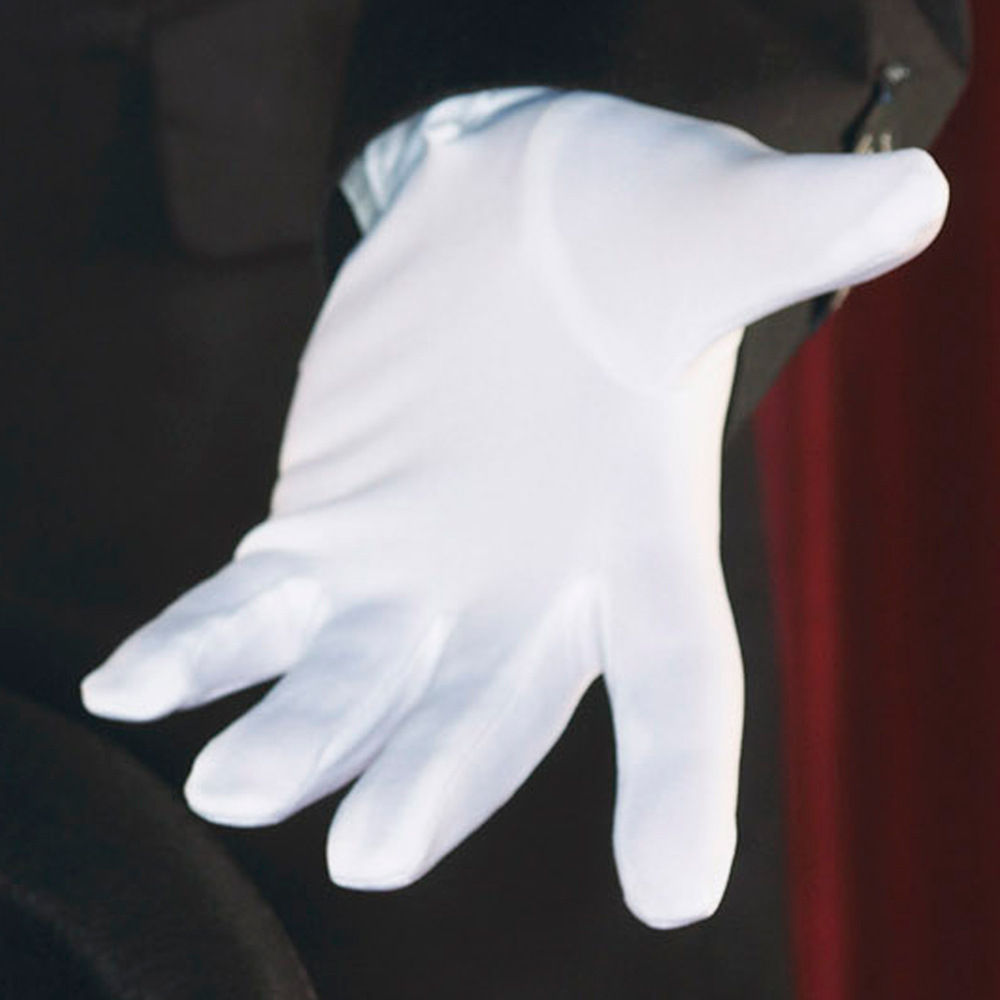 魔术师白色手套礼仪万圣节爵士舞蹈魔术师手套街舞手套道具演出