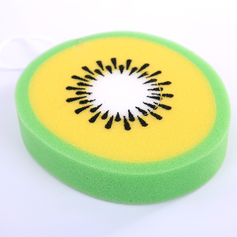 Hot-Selling New Arrival Fruit Bath Sponge Cartoon Spong Mop Multifunctional Powerful Decontamination Cleaning Dish-Washing Sponge