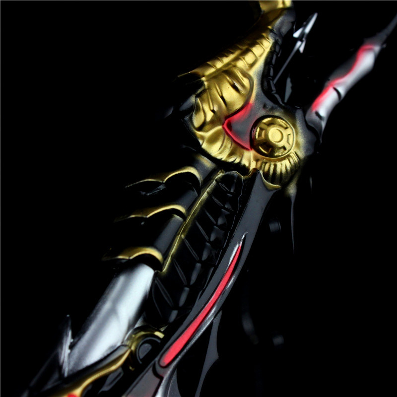 特价 生死狙击周边 传说级武器 屠魔枪 合金属血魔枪模型玩具20cm