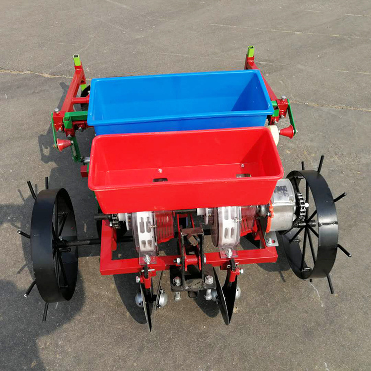 手扶车带花生播种机