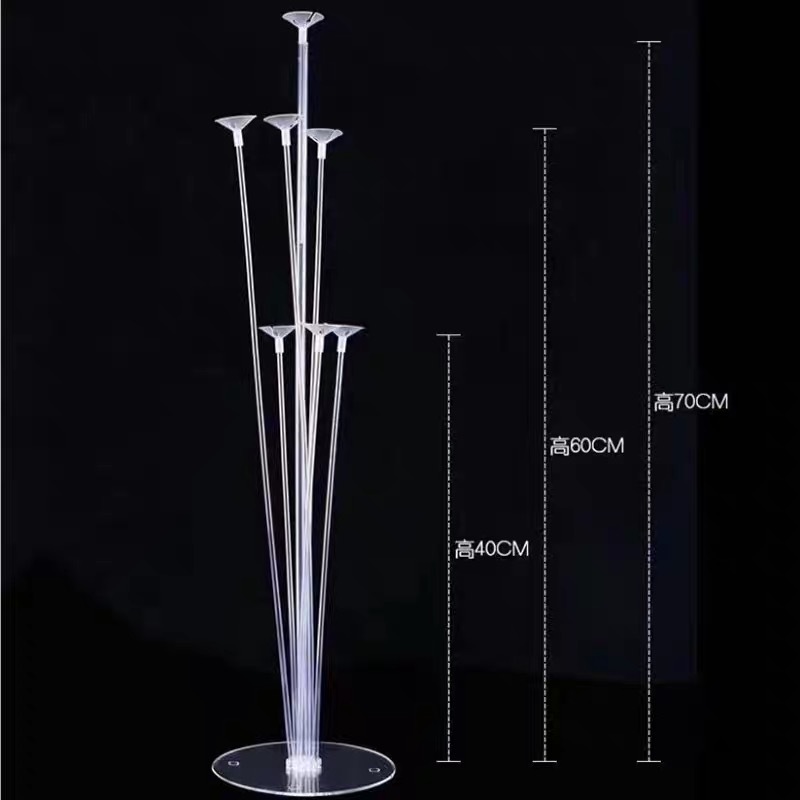 Wholesale Wedding Ceremony Desktop Balloon Table Drifting Internet Celebrity Birthday Banquet Scene Transparent Support Table Ornaments Support Rod