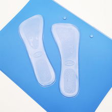 女士高跟鞋七分垫硅胶透明隐形防磨脚gel半码垫防滑减震按摩鞋垫