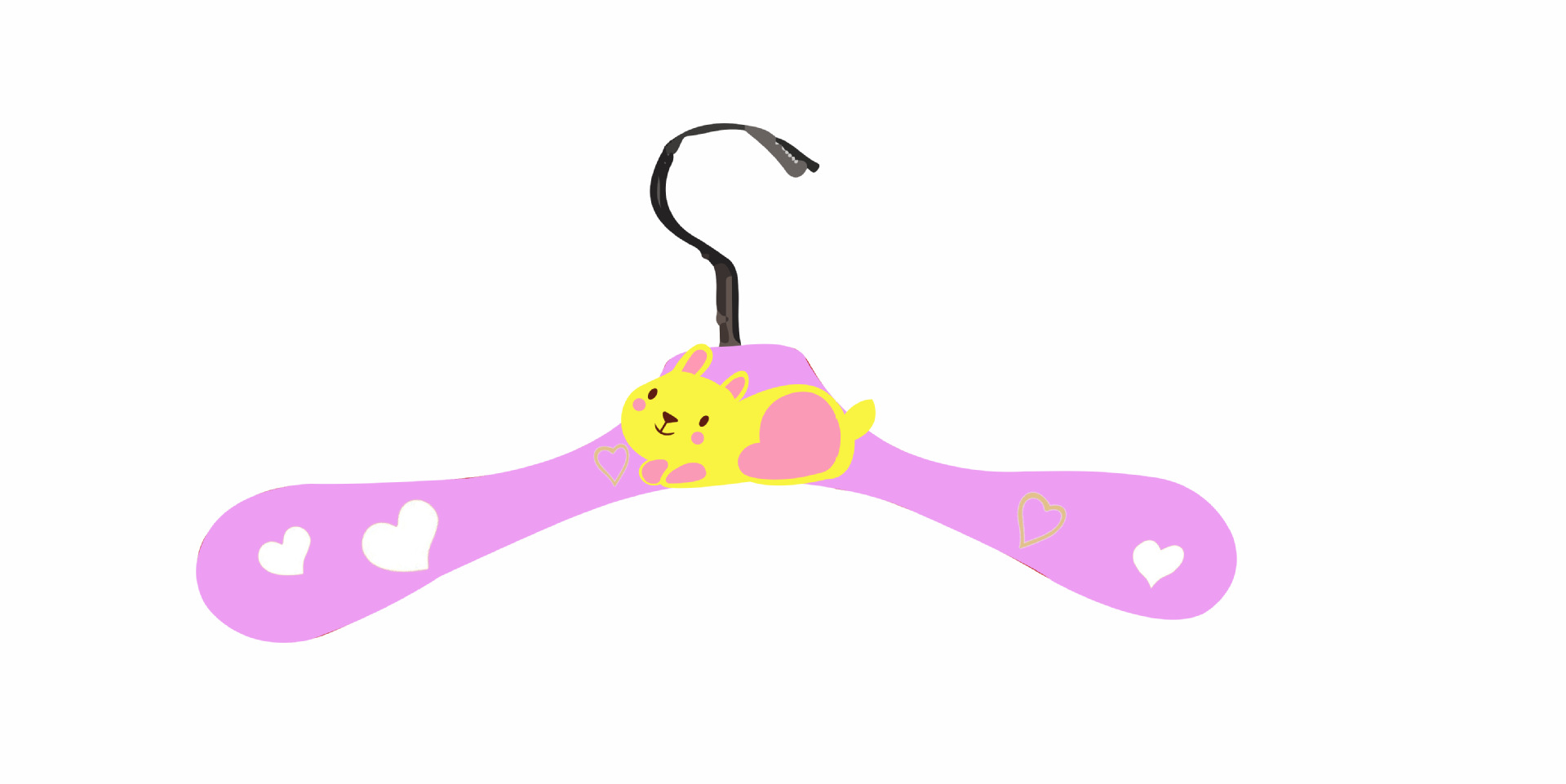 【厂家直供】韩版 衣架 手工艺 卡通可爱类型