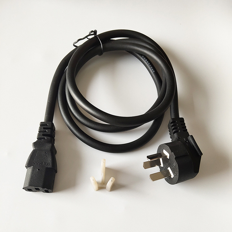 4000w卡装胶头铜 三芯显示屏电源线电脑电源线电饭煲电源线品字线