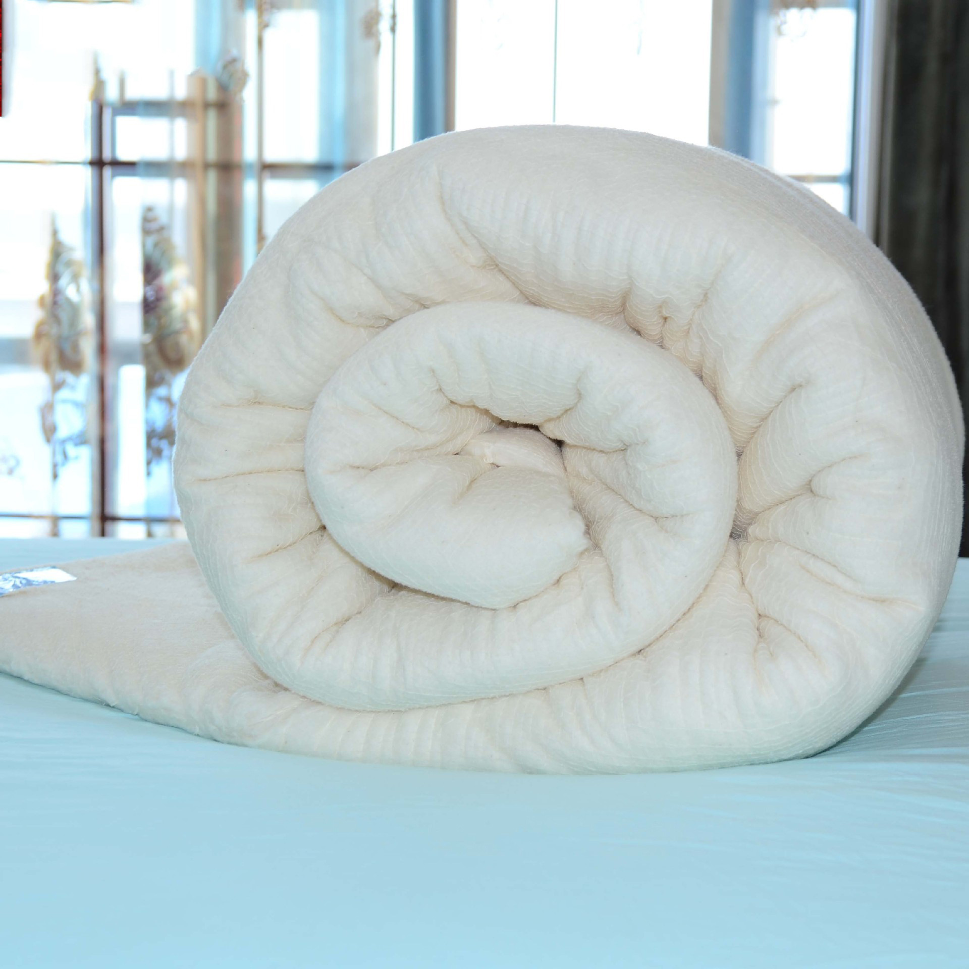 4斤精梳棉花被批发春秋被酒店学生褥子床上用品新疆长绒棉絮批发